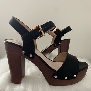 KayGee by LA Black Platform Sandals